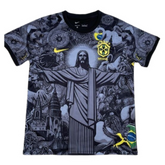 Brazil x Jesus Christ 2024/25 Jersey Black